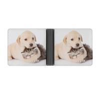 SWQNHTYC Labrador Dog Womens Pocket Wallet Case Leather Bifold Credit Card Holder