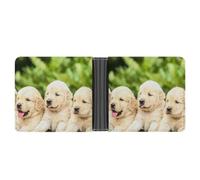 SWQNHTYC Labrador Womens Pocket Wallet Case Leather Bifold Credit Card Holder