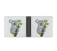 SWQNHTYC Lovely Koala Wallet Women Bifold Multi Card Slots Ladies Mini Purse
