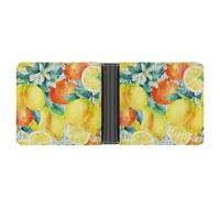 SWQNHTYC Mango Lemon Wallet Women Bifold Multi Card Slots Ladies Mini Purse