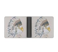 SWQNHTYC Minority Bird Womens Pocket Wallet Case Leather Bifold Credit Card Holder