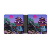 SWQNHTYC Pavilion Wallet Women Bifold Multi Card Slots Ladies Mini Purse