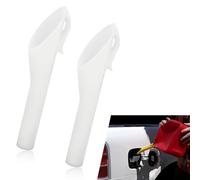 SWQS Funnels for Automotive Use 2PCS Capless Gas Tank Funnel for Ford Focus F150 Mercury Lincoln Mountaineer Mariner OEM# 8U5A-17B068-EB 1782177 1833948 2050651 Original Fuel Filler Funnel