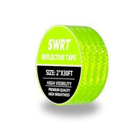 SWRT Dot-C2 Bright Star Green Fade Resistant Outdoor Waterproof Reflective Tape with Strong Adhesive Safety Reflective Tape