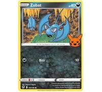 SWSH Silver Tempest 103/195 Zubat (Pikachu Pumpkin Stamp)