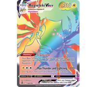 SWSH Silver Tempest 198/195 Regieleki VMAX (Rainbow Rare)