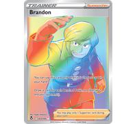 SWSH Silver Tempest 203/195 Brandon (Rainbow Rare)