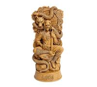 Swtgaah Nordic Patron Saint Odin Thor Loki Resin Craft Myth Legend Statue Ornaments Home Study Decoration Nordic Gods Figures (Loki)
