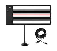 SWTHM Dent Puller Line Board, Car Body Repair Dent Removal Board LED Dent Checking Reflector Board 3 Brightness Level Adjustable Auto Dent Removal Tool for Car Repairing