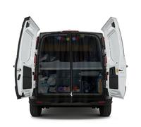 SWTHM Magnetic Van Mosquito Net, Van Bug Screen with Heavy Duty Magnets & Double Zipper Car Rear Door Fly Screen Compatible with Vito & Marco Polo for Ford Transit Custom 155 * 150cm