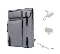 SWTHM Starlink Gen 3 Travel Bag, 2-in-1 Hand-Carry Case Dual-Shoulder Backpack with 3 Exterior Storage Pocket for Starlink Gen 3 Satellite and Accessories for Camping RV Travel and Mobile Use