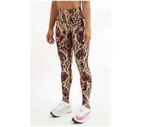 SWTKO Women's Slim Snakeskin Printed Leggings High Waist Stretchy Ankle Length Yoga Pants Tummy Control Butt Lift Ruched Leggings Tights,Red,M