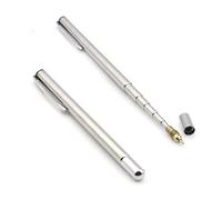 SWTOOL 2PCS Stainless Steel Pen with Clip - Hand Pointer Extendable Telescopic Retractable Ballpoint Pen Pointer Handheld Presenter Classroom Whiteboard Pointer