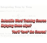 SWTraining5.5: Scientific Word / WorkPlace v5.5 Training Course videos (Commercial/Academic)
