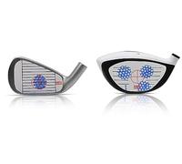 SWVL Sports Golf Impact Tape- 200 Label Pack (100 Iron & 100 Driver)