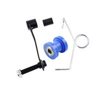 SWVYDC Cam Chain Tensioner Chain 420 428 520 530 Roller Guide Tensioner Adjuster Idler For Motorcycle ATV Chain Tensioner(Black Blue)