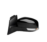 SWVYDC Door Wing Mirror Cover Fit For Ford Focus 2012-2018 Rearview Mirror Assembly Car Side Rear View Mirrors Lens(1pcs black left)