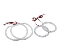 SWVYDC Headlight Bulb Fit For Bmw 1 Series E81 E82 E87 E88 Halogen Headlight Cotton Light Switchback LED Angel Eye Ring DRL Kit Car Headlight Headlamp