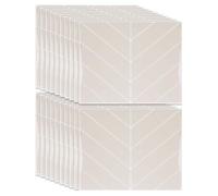 Swylexn 20 Pcs Stick on Tiles for Bathroom, 23x29CM Peel and Stick Wall Tiles, Herringbone Backsplash Self Adhesive Wall Tiles, 3D Stick on Wall Tiles, Waterproof Kitchen Splashbacks for Walls