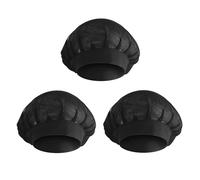 SWYSGS Chef's Hats - 3 Pieces Chef's Hat for Kitchen Cooking, Chef Hat Adjustable Catering Service Hair Net Kitchen Reusable Mesh Dining Beanie Chef Hood Women Men (Black)