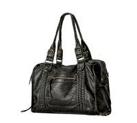 SWZEC Benedetti Paris Sac a Main Noir pour les Cours - RACHEL (Noir)