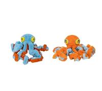 SWZEC Happier Doggo The Jolly Octopus - Squeaky Tug & chew Toy