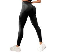 SWZEC Ionix Labs Sculpt 3D - Lift & Smooth Leggings - 2-Pack(Black,M)