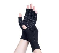 SWZEC Orthopulse- FrostGuard Raynauds Gloves for Cold Hands | Thermal Gloves - Warm Gloves against Hand Pain - Non-Slip Grip - Hand Comfort (L,Black)