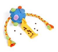 SWZEC Pets Dreams 2-in-1 Durable Snuffleball (Blue)