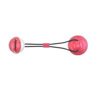 SWZEC Pets Dreams Durable Tug Toy for Dogs - PowerPaw (white + Pink)