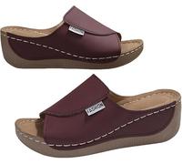 SWZEC VivaStep sandals - Ergonomic & non-slip sandals for pain relief (Red,5)