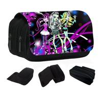 SWZY Monster Pencil Bag,Creative Flap Pencil Bag,Multi-Functional Stationery Case,Large Capacity with Compartment Student Stationery Bag Cosmetic Bag