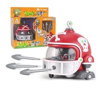 SWZY Zombies Toys,Zombies Figuren,Pull Back Car Mech Rugby Zombie Vs Shooting Toy Mini Figures Set,Kids' Play Figures Decoration,Great Gifts For Kids And Zombie Fans,Party And Birthday Gifts