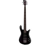 SX ELECTRIC BASS ARCHED BODY 4 STRING IN HIGH GLOSS BLACK FINISH