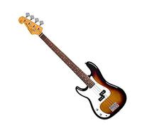 SX ELECTRIC BASS GUITAR PRECISION STYLE IN SUNBURST - LEFT HAND
