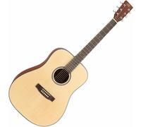 SX SD304K Natural Matte Dreadnought Guitar