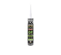 SX Siroflex General Purpose Silicone - Strong Adhesion for Glass Painted Surfaces Ceramics and More Providing Waterproof Flexible Performance - 300ml, White