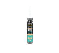 SX Siroflex Rainproof Exterior Caulk Acrylic - Instantly Rain Resistant Long Lasting Flexible Seal Overpaintable - Suitable for Interior and Exterior applications - 310ml, White