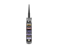 SX Trade Strength Black Silicone 300ml - Low Modulus Neutral Formula - Window Sealant - Sanitary, Glazing & Building Joints - Waterproof & Flexible - Indoor & Outdoor