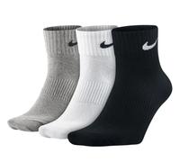 SX4706-901 Nike Lightweight Quarter Socks (3 Pack) Multicolor Unisex Sport Fit