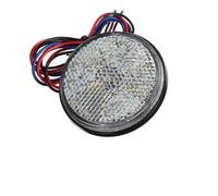 SXA39YPL Motorcycle Indicators Turning Motorcycle Brake 24 SMD Round Tail Lights Turn Signal Light Lamp ATV LED Reflectors Truck Side Warning Tailight Bulbs