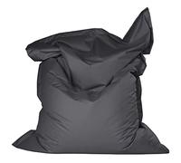 SXBCyan Retangular Swimming Pool Floating Bean Bag Pouf Cover No Filler Waterproof Beach Pillow Sac Salon Sofa Bed Chaise Lounge (Color : Dark grey, Size : 120x150cm-cover)