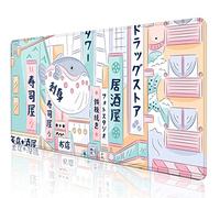 SXCKANG Cute Japanese Street Desk Mat XL, Pink Tokyo Street Mousepad Kawaii, Extra Large Gaming Mouse Pad, XXL Anime Aesthetics Scenery Deskmat, Full Desk Mouse Pad- 31.5 x 15.7 Inch