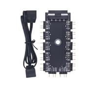 Sxett 5V 3pin ARGB LED Hubs For Simplified Connection And Consistent Light Effects Across Devices PC Lighting Management Lighting Controller