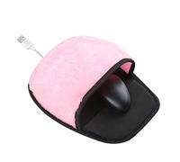 Sxett Heated Computer Mouse Pad Hand Warmer Gaming Mouse Mat Hand-Warming Mouse Pad For Office Work Home