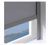 SXEVZOO 2 Pack Light Blocking Strips for Window L Shape, Self-Adhesive Light Blockers Along The Sides of Blackout Blinds, PVC Blackout Shade Side Rails(Gray 2pcs,160cm)