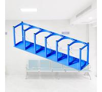 SXEVZOO Oxygen Bottle Rack, Medical Oxygen Bottle Rack, Height 39cm, Clinic/Home Holder for Small Tanks, Oxygen Bottle Stand to Protect The Gas Bottle(L-111cm(43 3/4"))