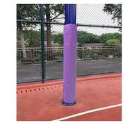 SXEVZOO Round Pole Pad Outdoor Basketball Hoop Padding 4ft/5ft/6ft Tall Purple Protective Pole Padding For Courts, Gyms, Schools, Garages(H 5ft,10inch Pole)