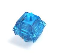 SXFSFEF 10-Pack v2 5pin Switches Transparent Smokey Housing Blue Yellow Red Black Silent Black Mechanical Keyboard (Color : Blue Ink)