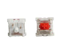 SXFSFEF SMD RGB 3 pin MX Switch Brown Blue Red Silent White Gray OTM For GK61 GK64 MX Mechanical keyboard Replacement Halo Ture (Size : 75 pcs, Color : Red)